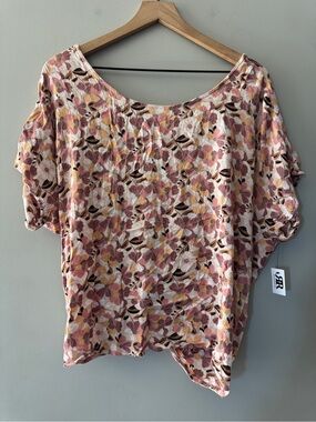 Willow & Root | Scoop-Neck Blouse with open back | XXL